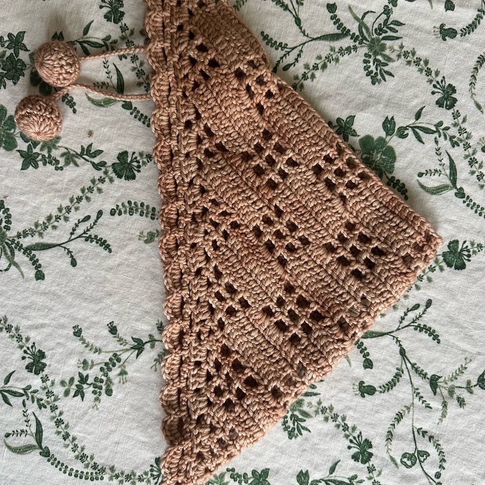 Misha & Puff Crochet Scarf